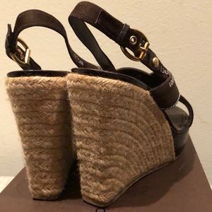 Louis Vuitton Shoes - Louis Vuitton Wedges sz8.5US Louis Vuitton Shoes - Louis Vuitton Wedges sz8.5US